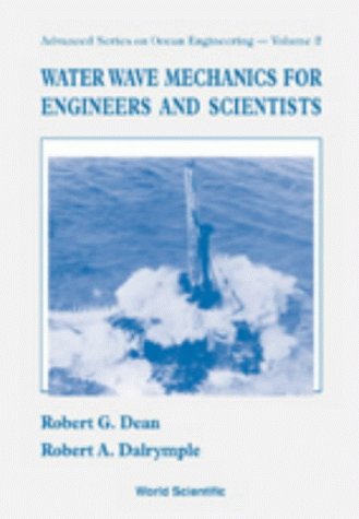 Book cover: "Water Wave Mechanics" with ocean wave image.