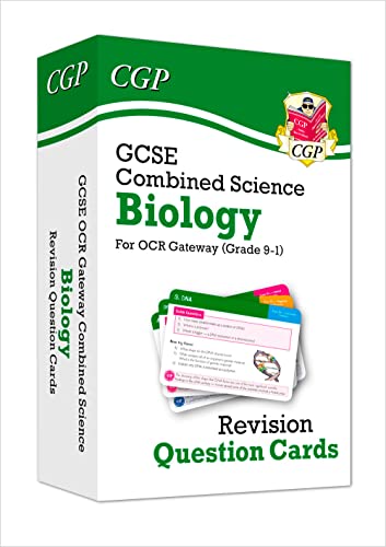 GCSE Combined Science: Biology OCR Gateway Revision Question Cards: ideal for exams and mocks in 2022 & 2023 (CGP GCSE Combined Science 9-1 Revision)