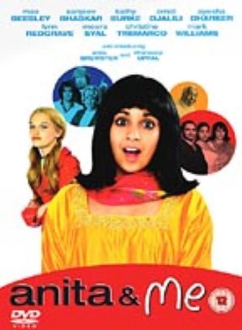 “Anita & Me” DVD cover featuring two young women and circular portraits.