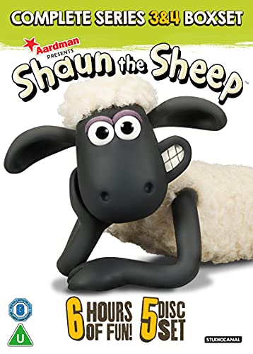 Shaun the Sheep DVD cover featuring the claymation sheep character.
