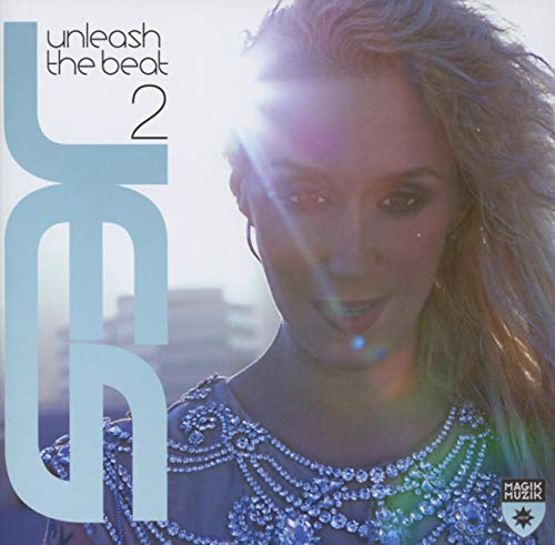CD cover: woman with long hair, large blue letter “U” design.