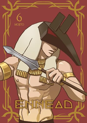 Book cover featuring a stylized illustration of an Egyptian warrior.