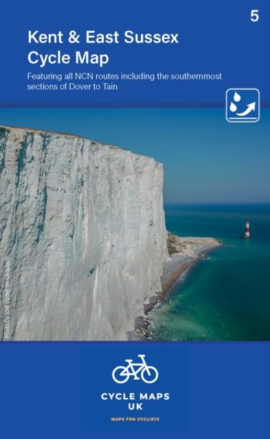 Kent and East Sussex Cycle Map 5 : Including the Southern most sections of Dover to Tain