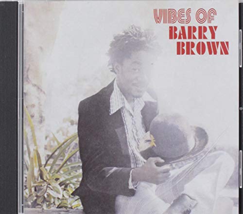 CD cover featuring Barry Brown in a suit, holding a hat.