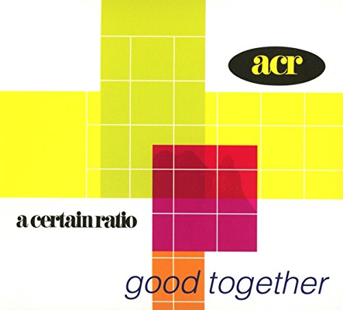 CD cover for A Certain Ratio’s “Good Together” with geometric blocks.