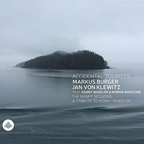 CD cover with misty landscape and album title “Accidental Tourists”.
