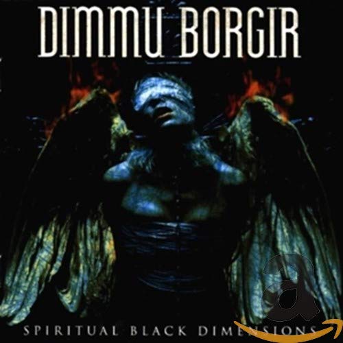 Album cover featuring a blindfolded winged figure against a dark, fiery background.