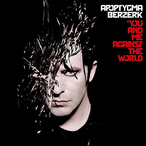 Album cover for Apoptygma Berzerk, featuring a man with shattered glass effect.