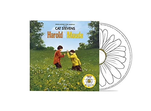 CD cover for “Harold and Maude” soundtrack featuring two figures in a field.