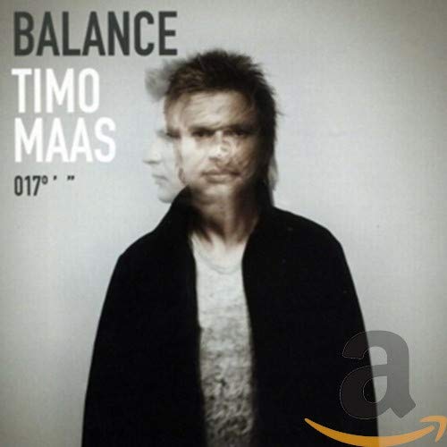 CD cover for Timo Maas’ “Balance 17” featuring a portrait of the artist.
