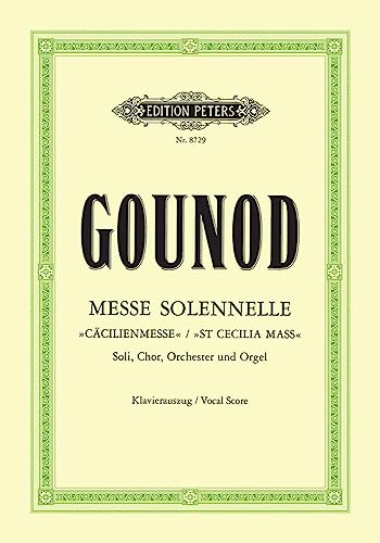 Messe solennelle "St Cecilia Mass" (Vocal Score)