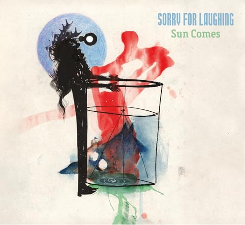 CD cover: abstract watercolor painting of figures and a cylindrical shape.