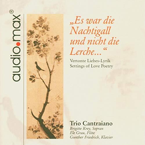 CD cover with a bird on a branch against a beige, textured background.