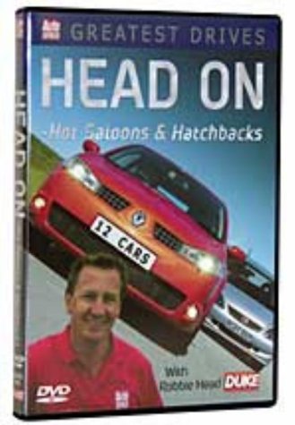 DVD cover featuring a red car and a man, titled "Head On.