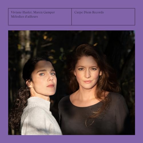 CD cover featuring two women looking at the viewer, trees in background.