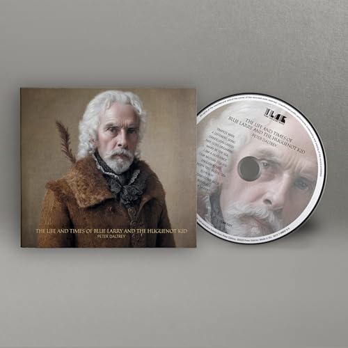 CD case and disc featuring a portrait of Peter Daltrey.