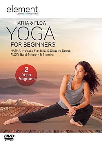 DVD cover featuring a man practicing a yoga pose outdoors.