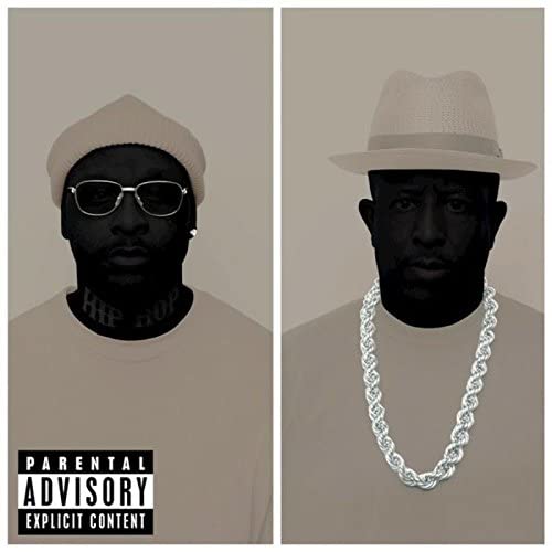 PRhyme 2 CD cover: two Black men in hats, facing each other.