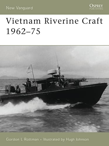 Book cover depicting a Vietnam War-era riverine patrol boat underway.