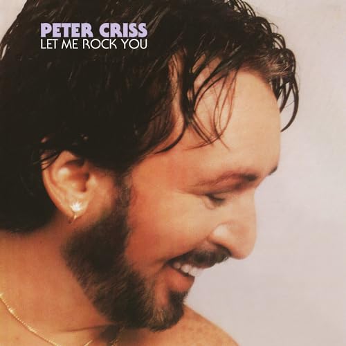 CD cover featuring Peter Criss with dark hair and a slight smile.