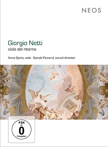 DVD cover for Giorgio Netti’s “ciclo del ritorno” featuring angelic figures.
