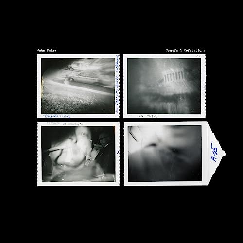 Black and white album cover with four blurred, vintage-style photographs.