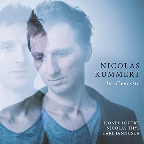 CD cover featuring a portrait of Nicolas Kummert with a faded duplicate.