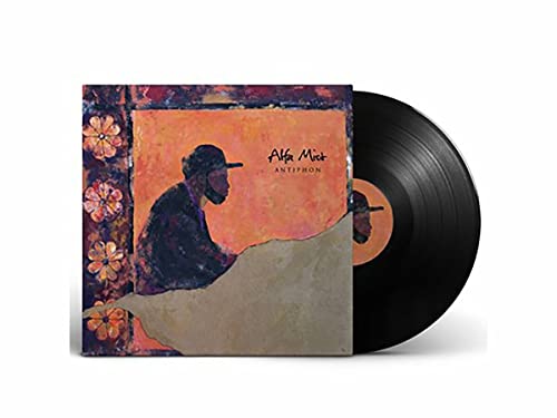 Vinyl record and album cover featuring a painting of a man in a cap.
