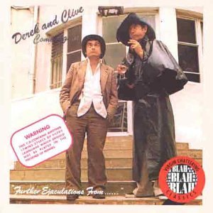 CD case for comedy album “Derek & Clive - Come Again,” featuring likely bold lettering.