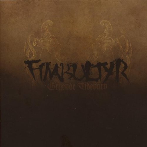 Dark brown CD cover with ornate gold lettering and swirling designs.