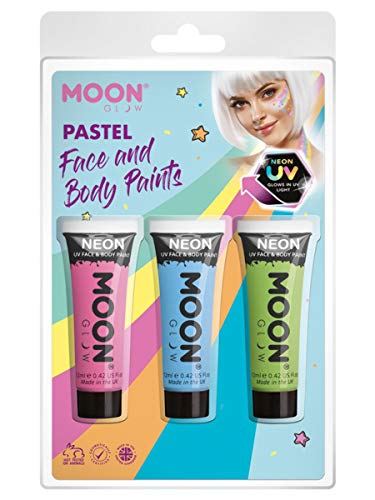 Moon Glow Pastel Neon UV Face Paint