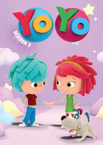 Yoyo" Season Two DVD cover featuring cartoon children and a dog.