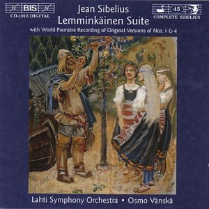 CD cover depicting a painting of figures in Finnish folklore.