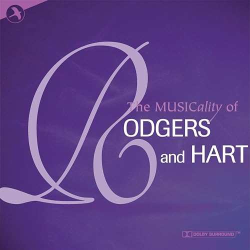 CD cover for “The Musicality of Rodgers and Hart” with purple design.