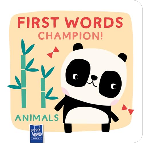 Book cover with a cartoon panda and green bamboo stalks.