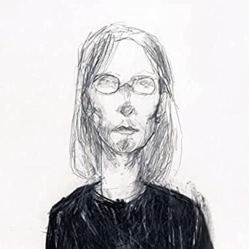 Sketch of a man with glasses, album cover for Steven Wilson’s “Cover Version”.