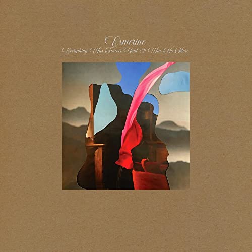 Album cover for Esmerine, featuring abstract shapes and a landscape.