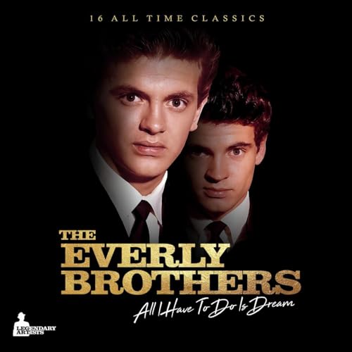 The Everly Brothers album cover featuring two young men in suits.