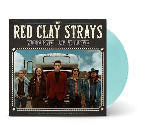 Vinyl record of The Red Clay Strays’ “Moment Of Truth” album.