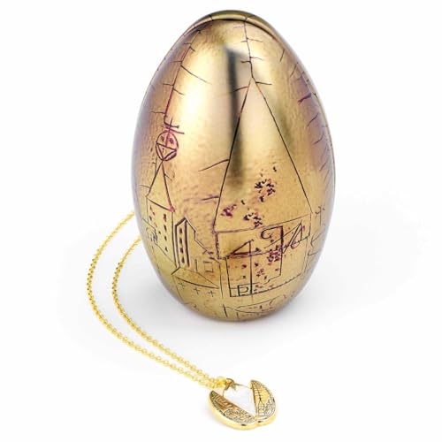 Harry Potter Boxed Golden Egg Gift Tin With Necklace - Gold