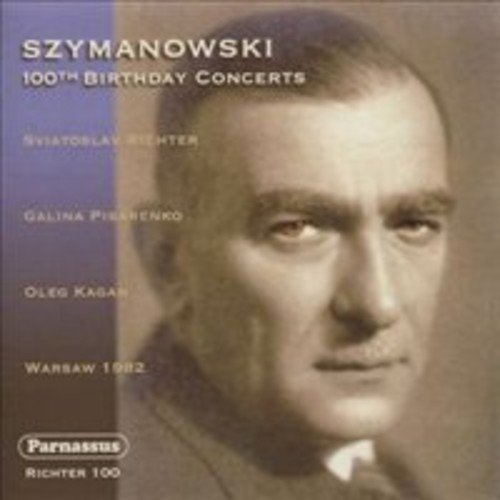 CD cover featuring a portrait of composer Karol Szymanowski, Warsaw 1982.