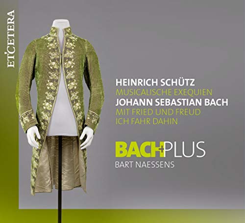 CD cover featuring a green, ornate baroque coat on a mannequin.