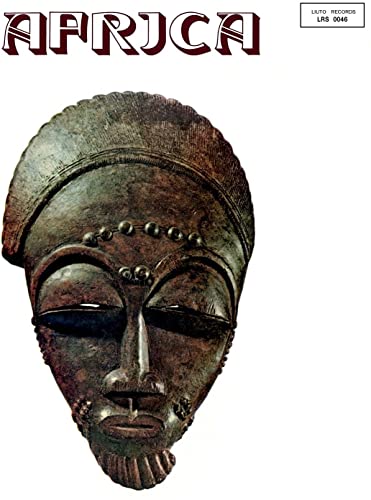 CD cover featuring a close-up of a dark, metallic African mask.