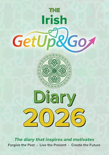2026 diary cover with colorful logo, clover, and year displayed.