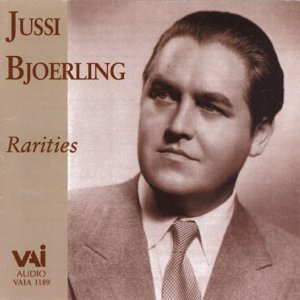 CD cover featuring a portrait of opera singer Jussi Bjoerling.