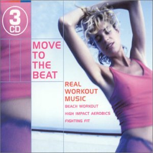 CD cover for "Move To The Beat" featuring a woman exercising.