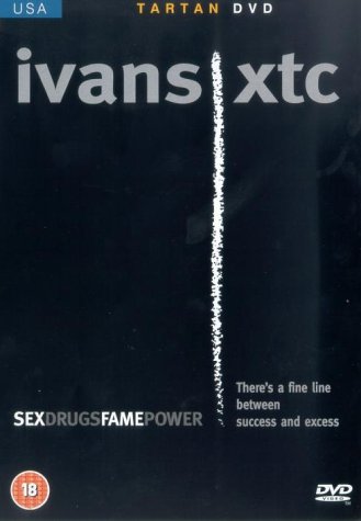 DVD cover for "Ivans Xtc" with white vertical line and text.