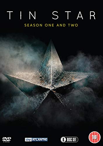 “Tin Star” seasons one and two DVD cover with a metallic star.