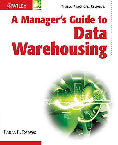 Book cover: “A Manager’s Guide to Data Warehousing” with abstract green design.