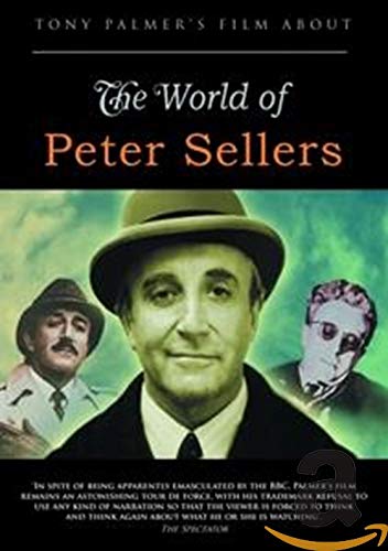 DVD cover for “The World of Peter Sellers,” featuring portrait images.